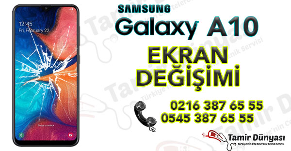Samsung galaxy a10 screen change